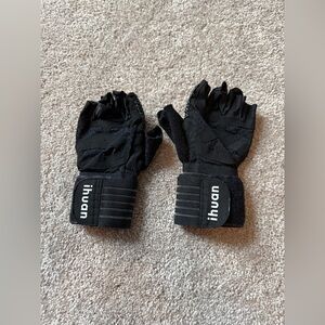 ihuan Weight Lifting Gloves | Black